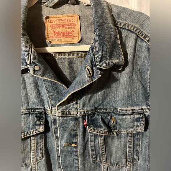 Levi’s Strauss & Co. Authentic Vintage(2000) Standard Trucker Denim Jacket M - Picture 7 of 11